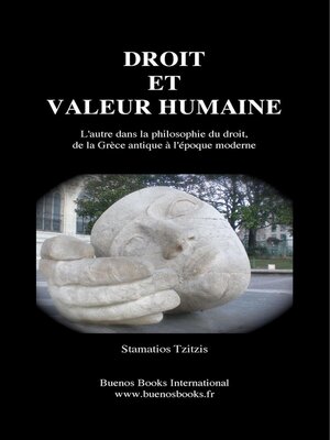 cover image of Droit et Valeur Humaine